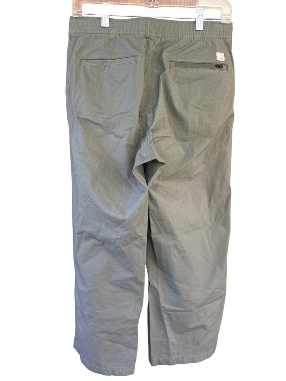 Vuori Rise and Shine Pants Wide Leg Crop Womens green medium - Picture 2 of 9